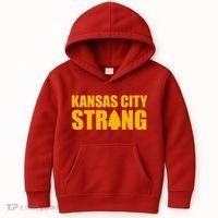 Kansas City Strong Awareness Kids Hoodie thumb 0