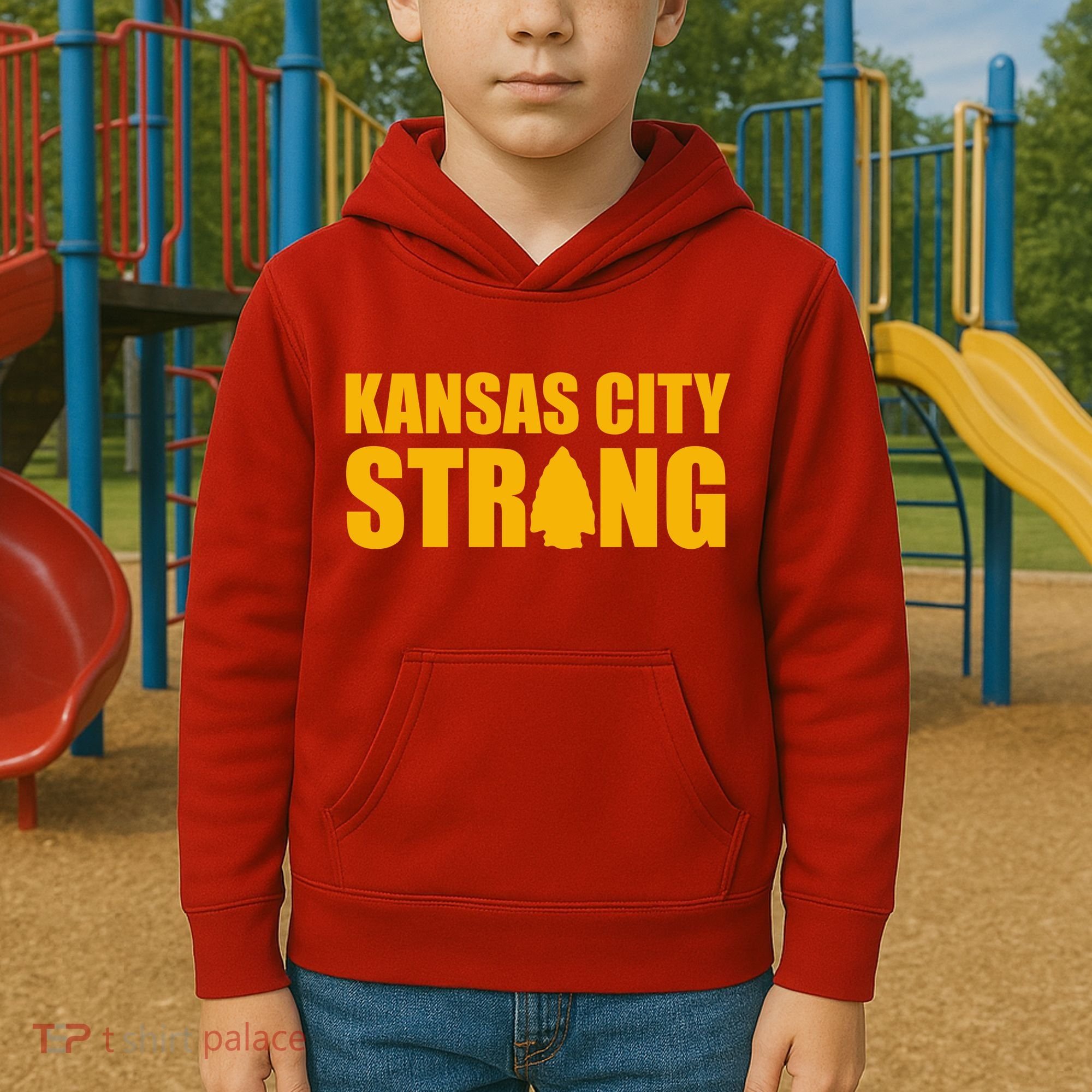 Kansas City Strong Awareness Kids Hoodie