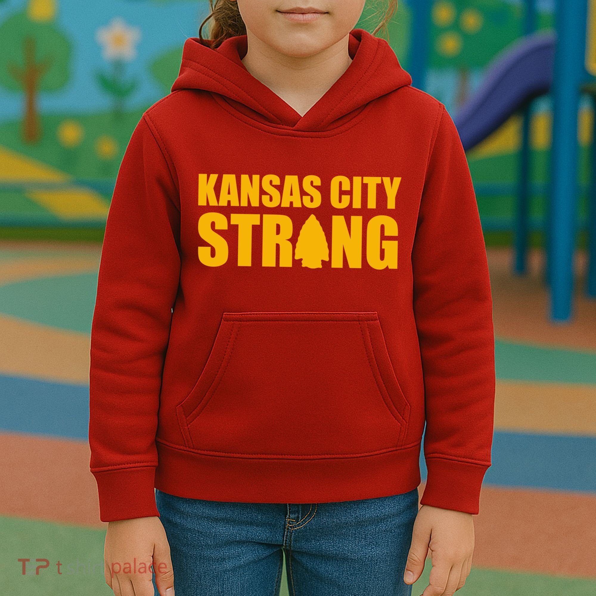 Kansas City Strong Awareness Kids Hoodie