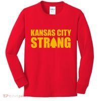 Kansas City Strong Awareness Kids Long Sleeve Shirt thumb 0