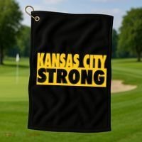 Kansas City Strong Golf Towel thumb 1