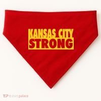 Kansas City Strong USA-Made Doggie Bandana thumb 0