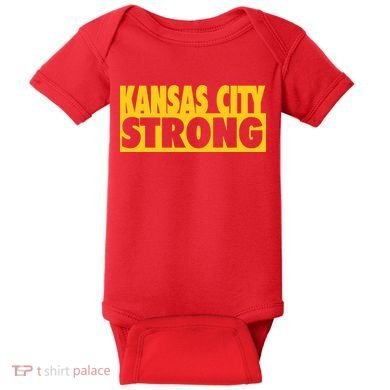 Kansas City Strong Baby Bodysuit