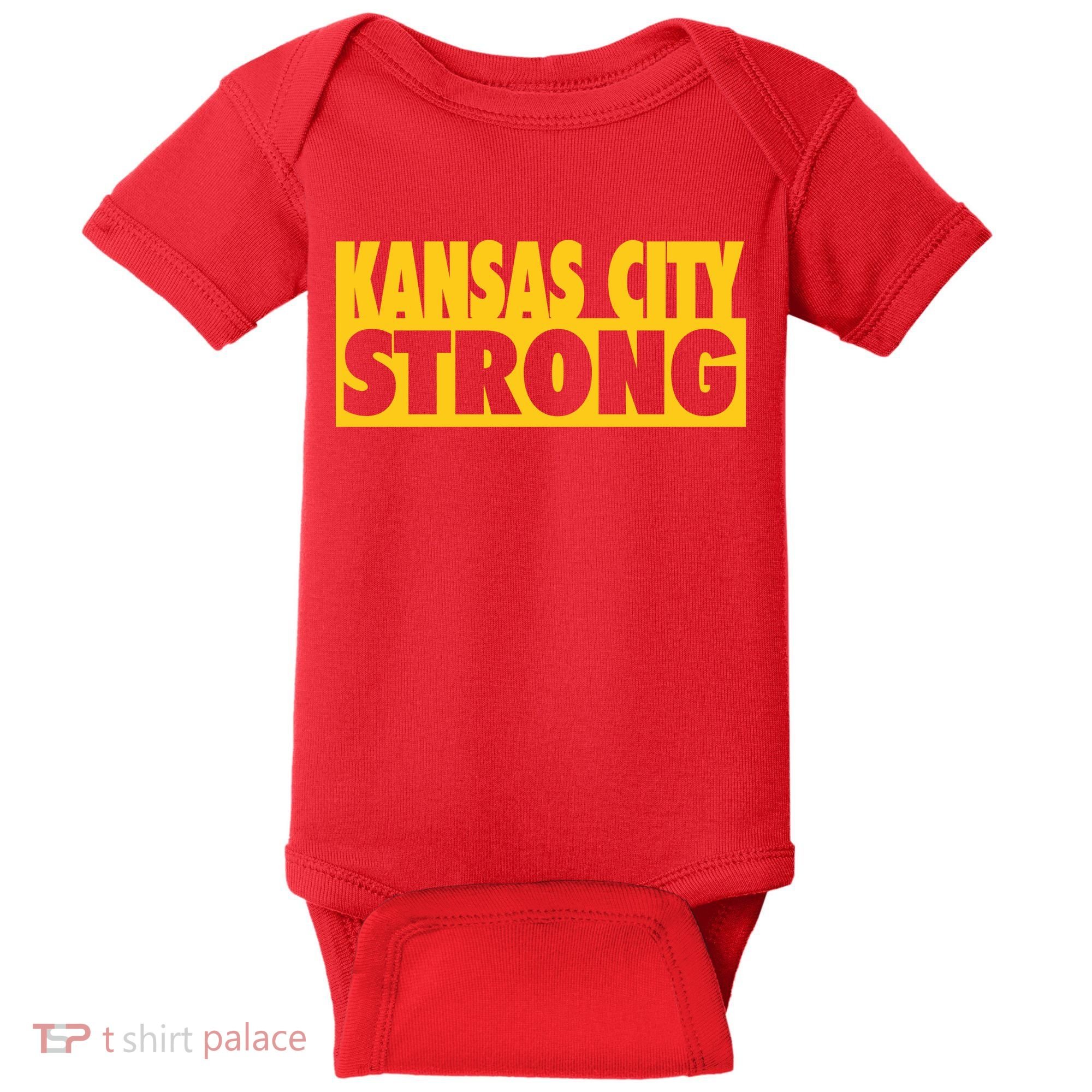 Kansas City Strong Baby Bodysuit