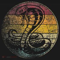 King Cobra Snake Sun Retro Vintage Reptile 80s Gift T-Shirt thumb 7