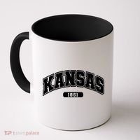 Kansas Collegiate Style 1861 Coffee Mug thumb 0