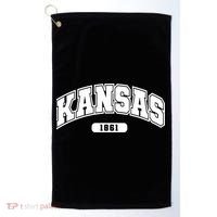 Kansas Collegiate Style 1861 Golf Towel thumb 0