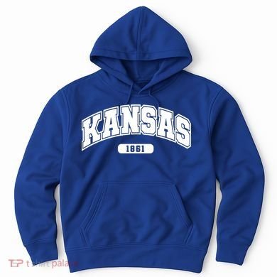 Kansas Collegiate Style 1861 Hoodie