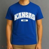 Kansas Collegiate Style 1861 T-Shirt thumb 3
