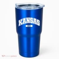 Kansas Collegiate Style 1861 Tumbler thumb 0