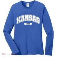 Kansas Collegiate Style 1861 Women's Long Sleeve Shirt thumb 0