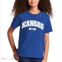 Kansas Collegiate Style 1861 Kids T-Shirt thumb 2