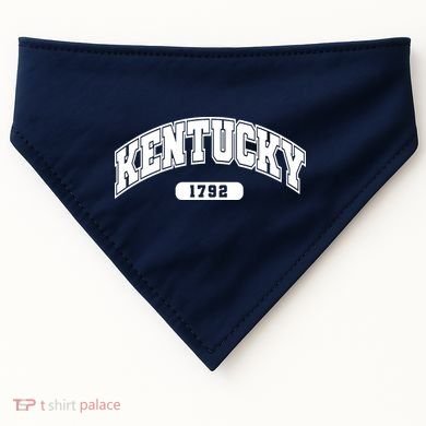 Kentucky Collegiate Style 1792 USA-Made Doggie Bandana
