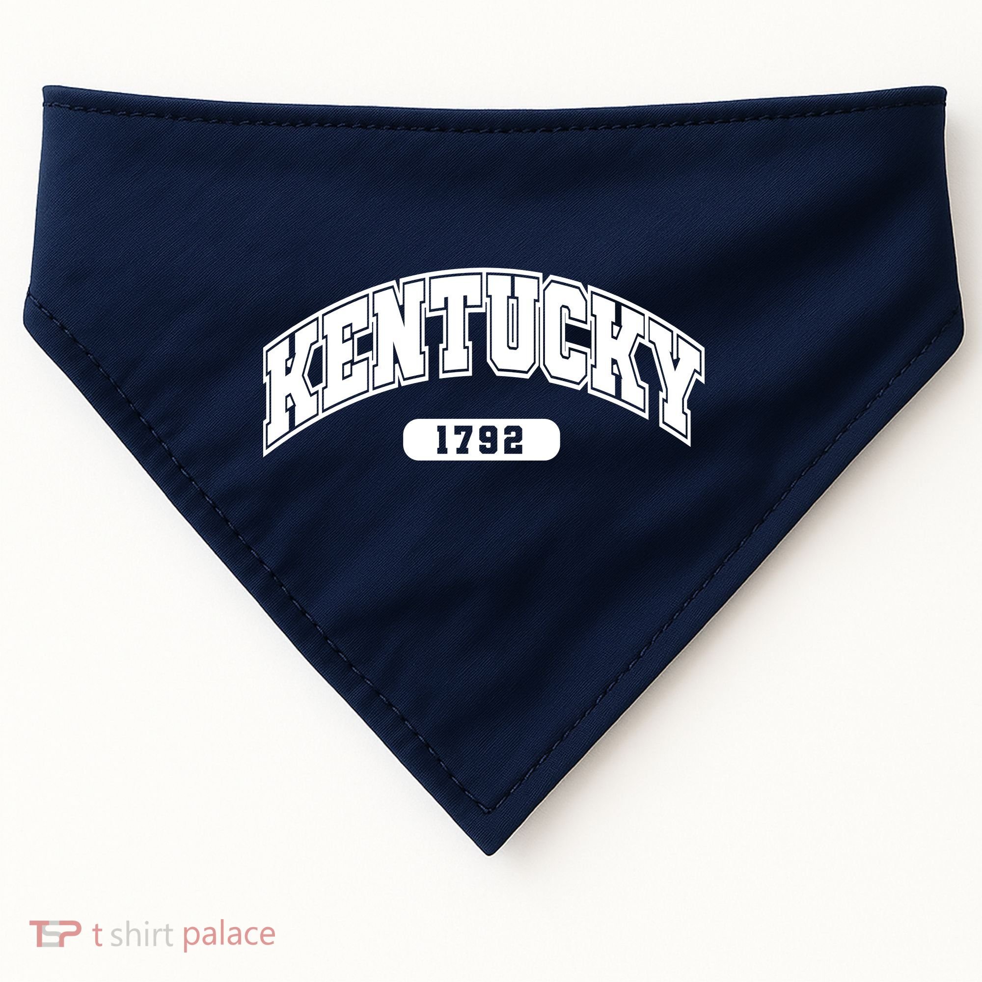 Kentucky Collegiate Style 1792 USA-Made Doggie Bandana