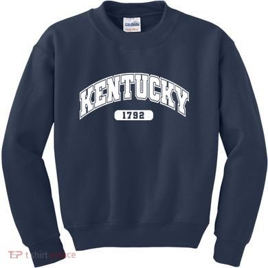 Kentucky Collegiate Style 1792 Kids Sweatshirt
