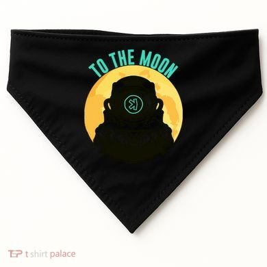 Kaspa Crypto To The Moon Crypto Kaspa Mining Kaspa Crypto Miner Crypto Bullrun USA-Made Doggie Bandana
