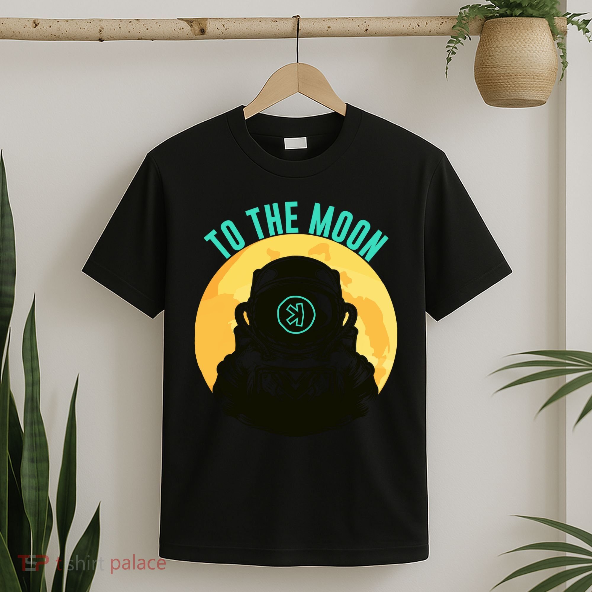 Kaspa Crypto To The Moon Crypto Kaspa Mining Kaspa Crypto Miner Crypto Bullrun T-Shirt