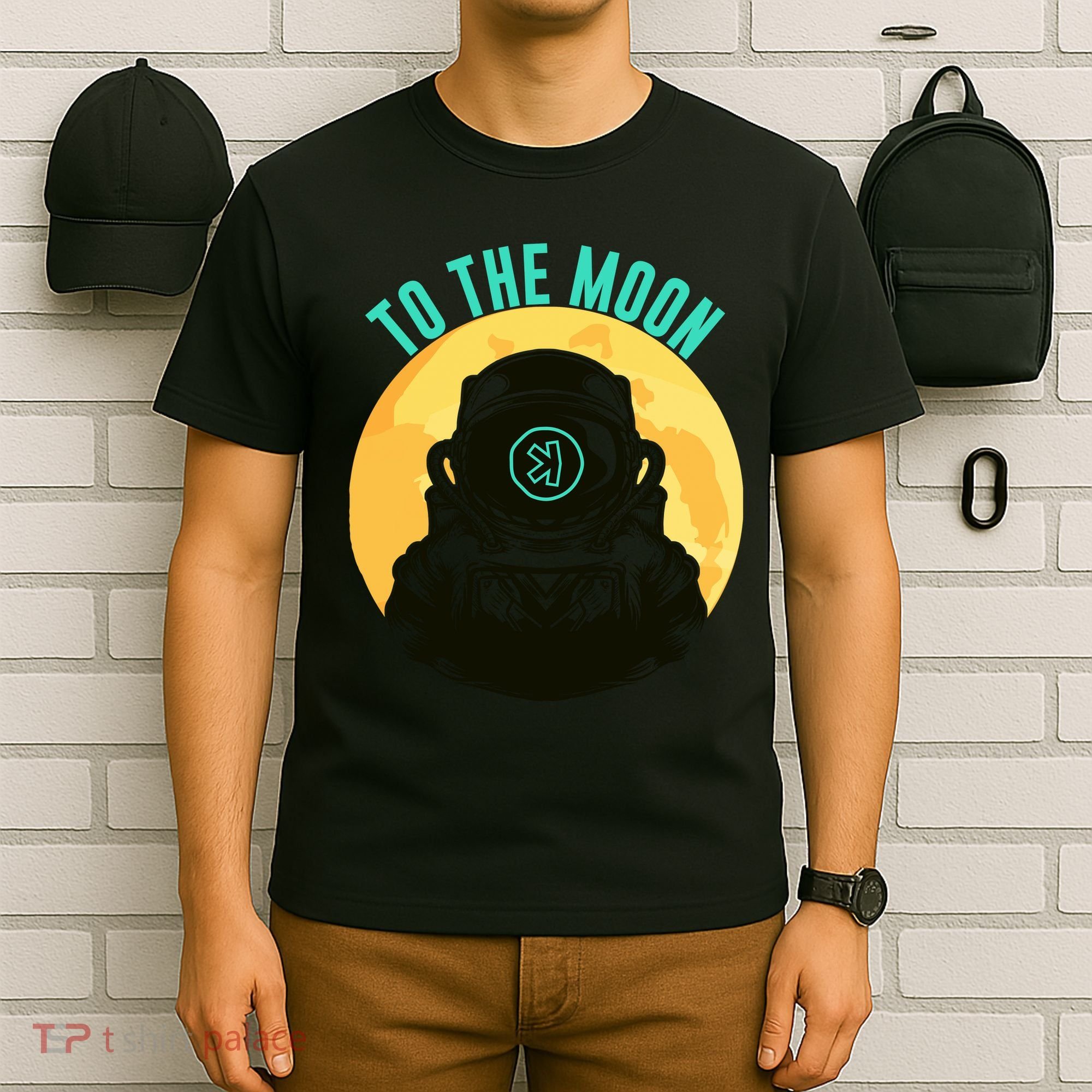 Kaspa Crypto To The Moon Crypto Kaspa Mining Kaspa Crypto Miner Crypto Bullrun T-Shirt