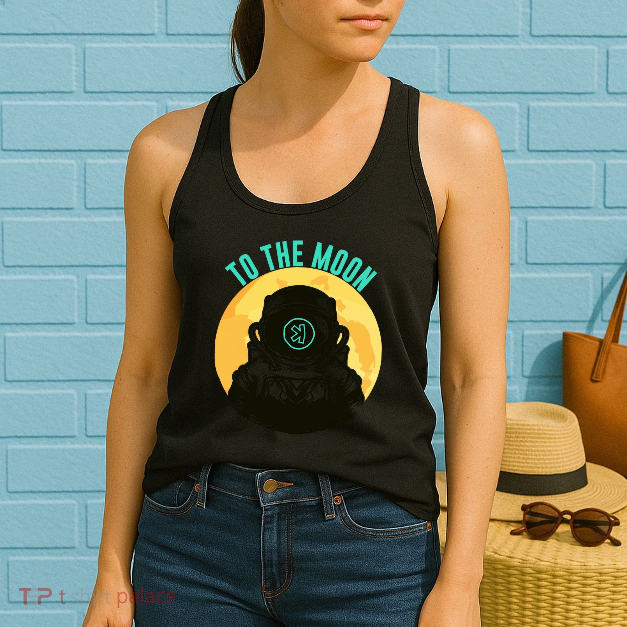 Kaspa Crypto To The Moon Crypto Kaspa Mining Kaspa Crypto Miner Crypto Bullrun Women's Tank Top