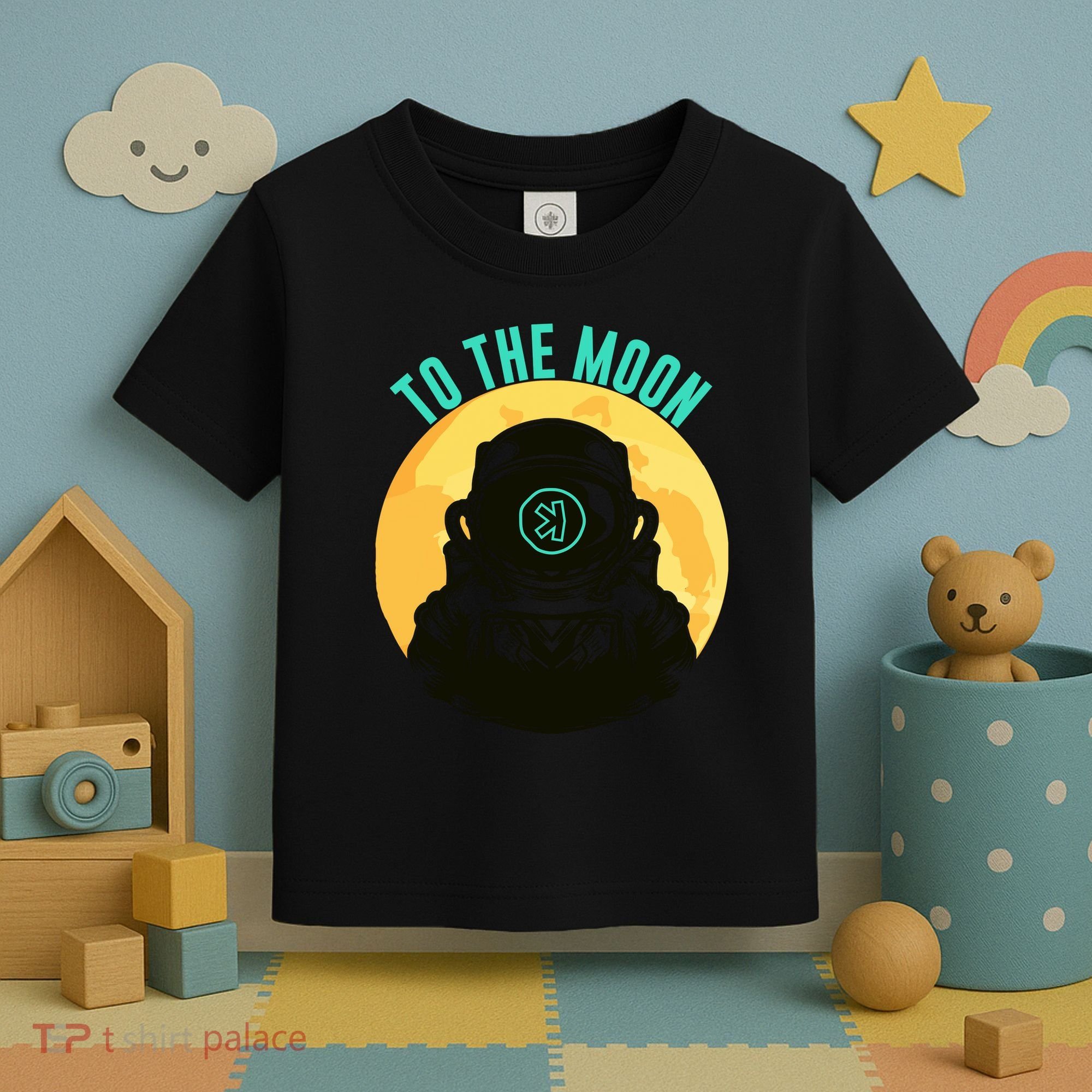 Kaspa Crypto To The Moon Crypto Kaspa Mining Kaspa Crypto Miner Crypto Bullrun Toddler T-Shirt
