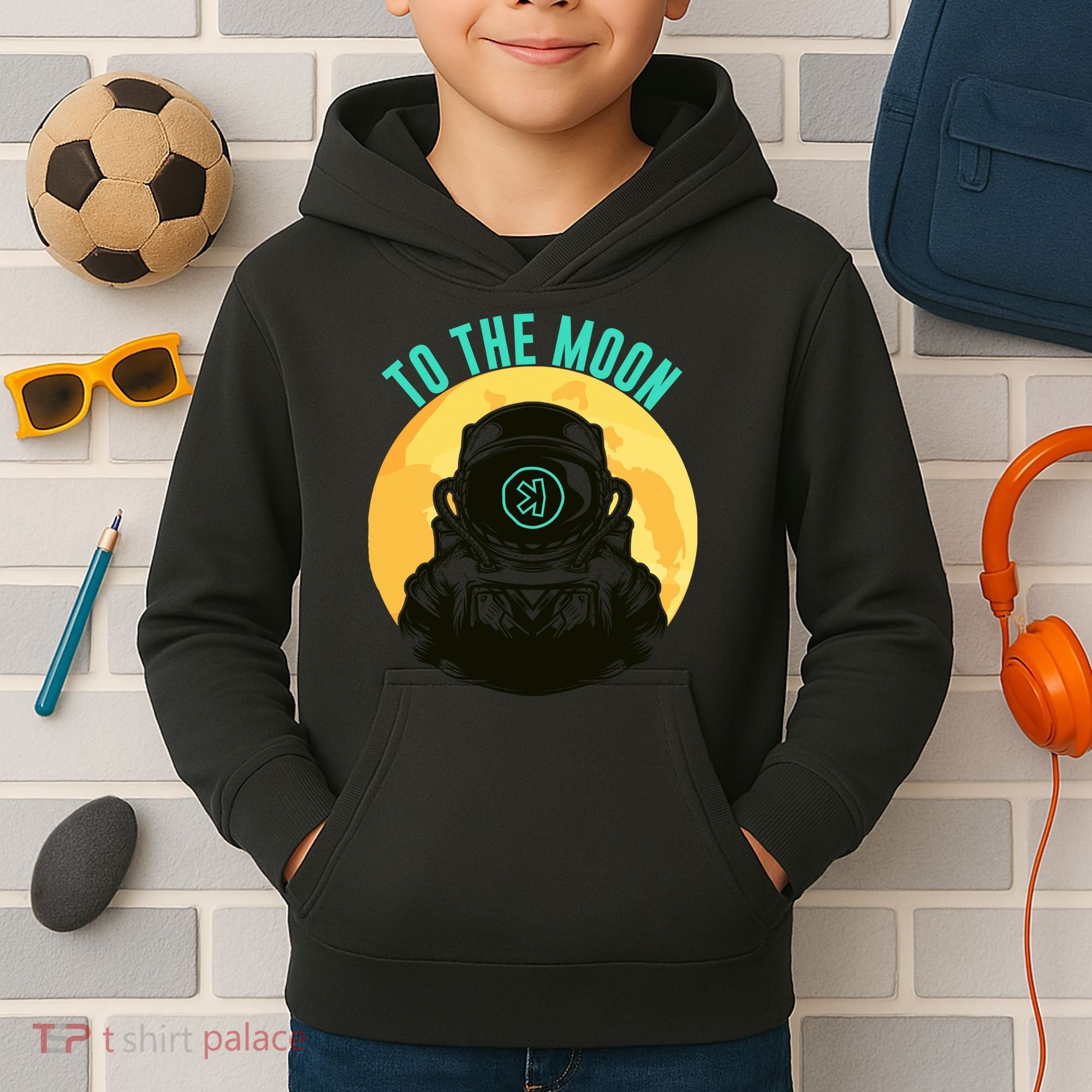 Kaspa Crypto To The Moon Crypto Kaspa Mining Kaspa Crypto Miner Crypto Bullrun Kids Hoodie