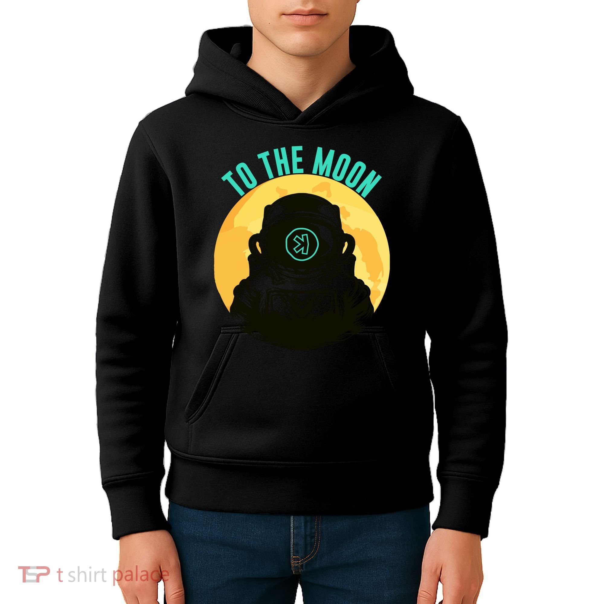 Kaspa Crypto To The Moon Crypto Kaspa Mining Kaspa Crypto Miner Crypto Bullrun Kids Hoodie
