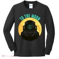 Kaspa Crypto To The Moon Crypto Kaspa Mining Kaspa Crypto Miner Crypto Bullrun Kids Long Sleeve Shirt thumb 0