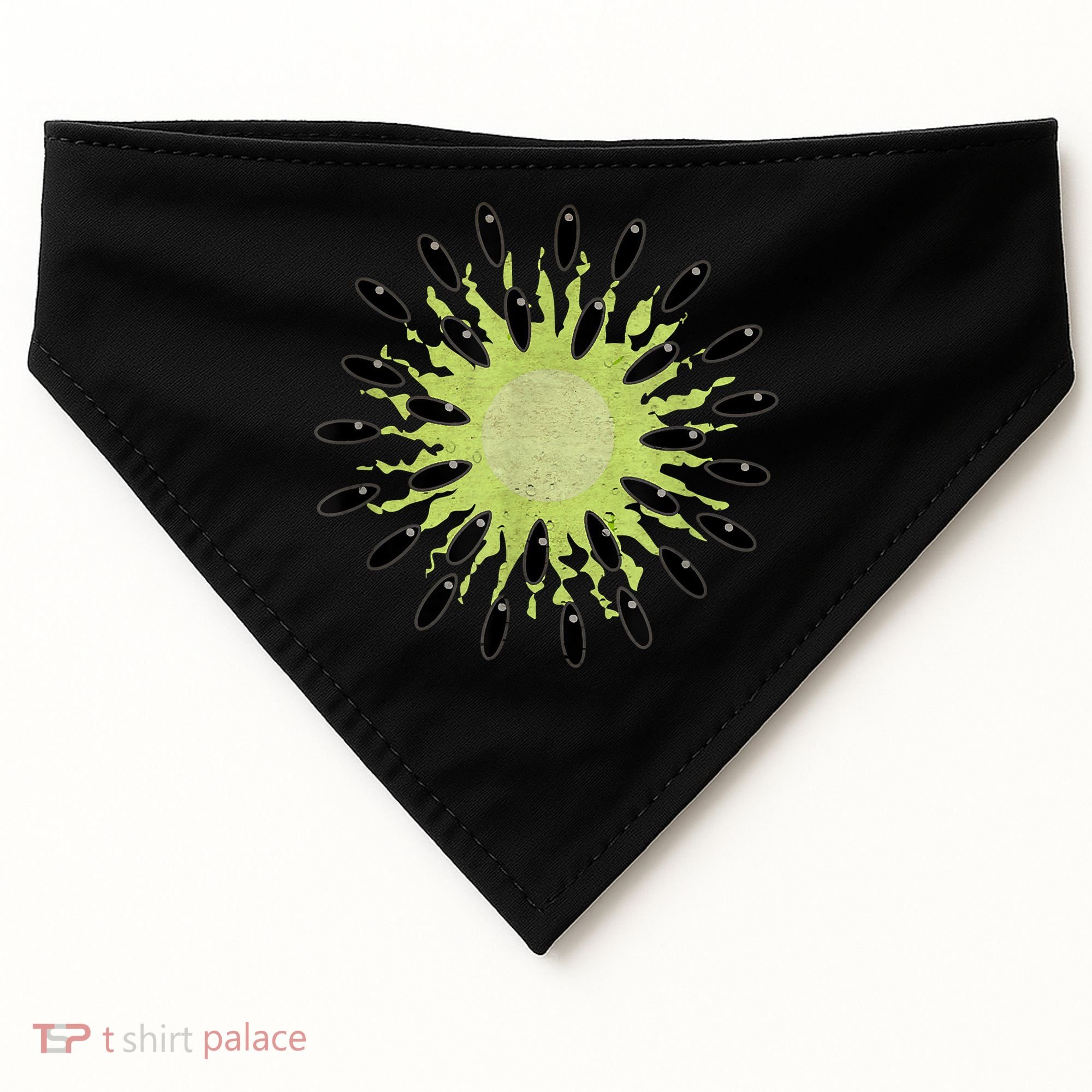 Kiwi Costume Tropical Fruit Lazy Halloween Costume USA-Made Doggie Bandana