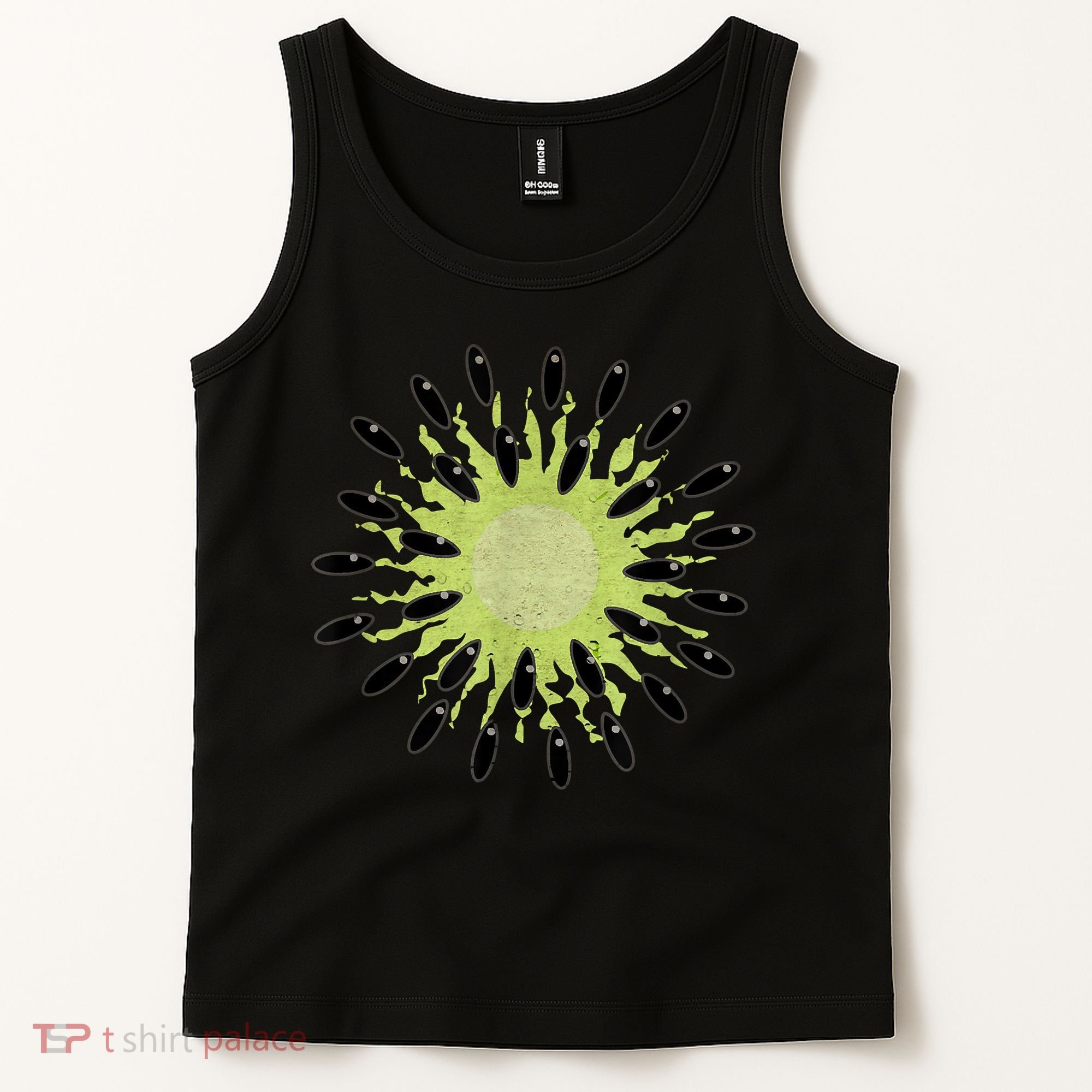 Kiwi Costume Tropical Fruit Lazy Halloween Costume Tank Top