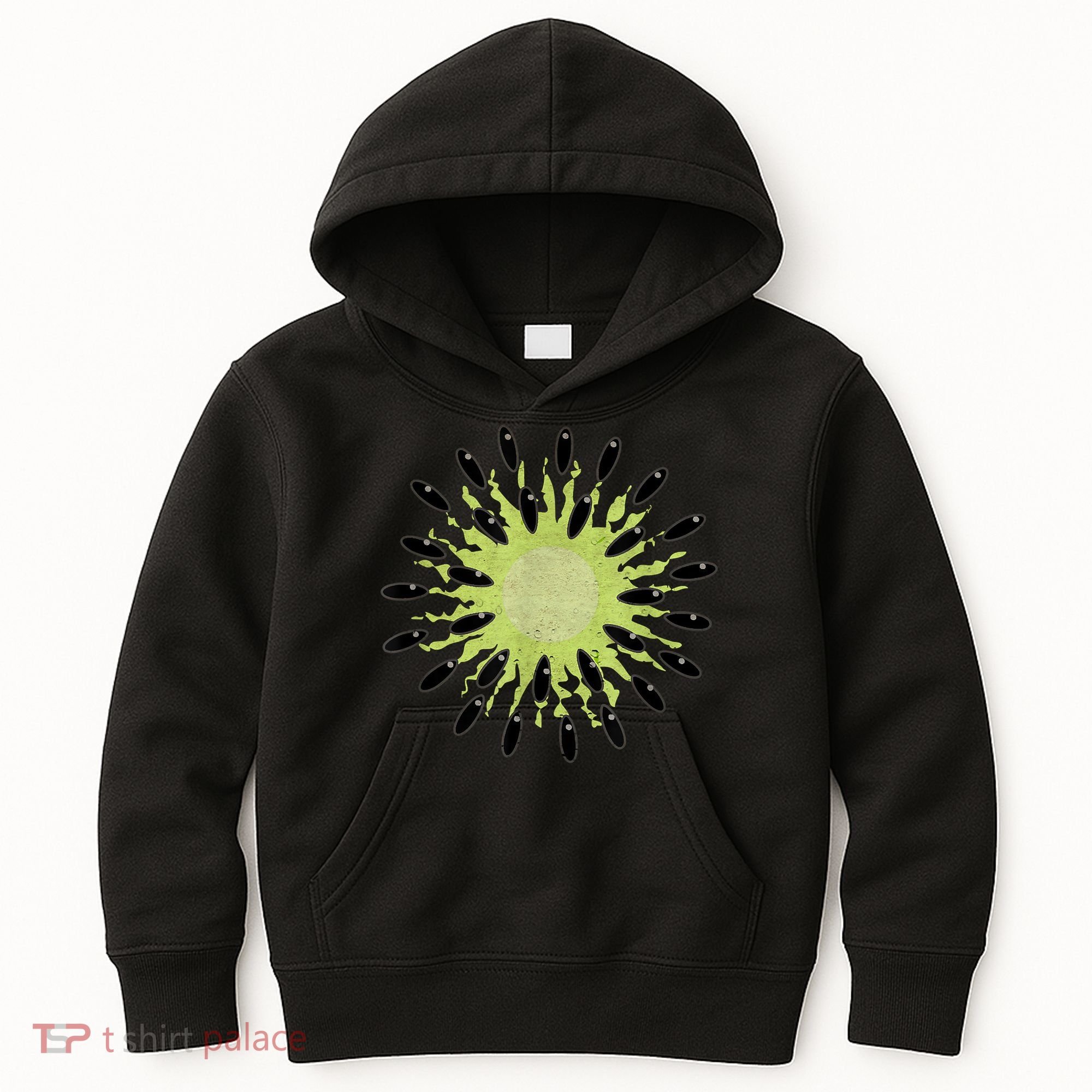 Kiwi Costume Tropical Fruit Lazy Halloween Costume Kids Hoodie