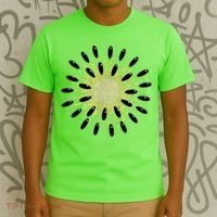Kiwi Costume Tropical Fruit Lazy Halloween Costume T-Shirt thumb 3
