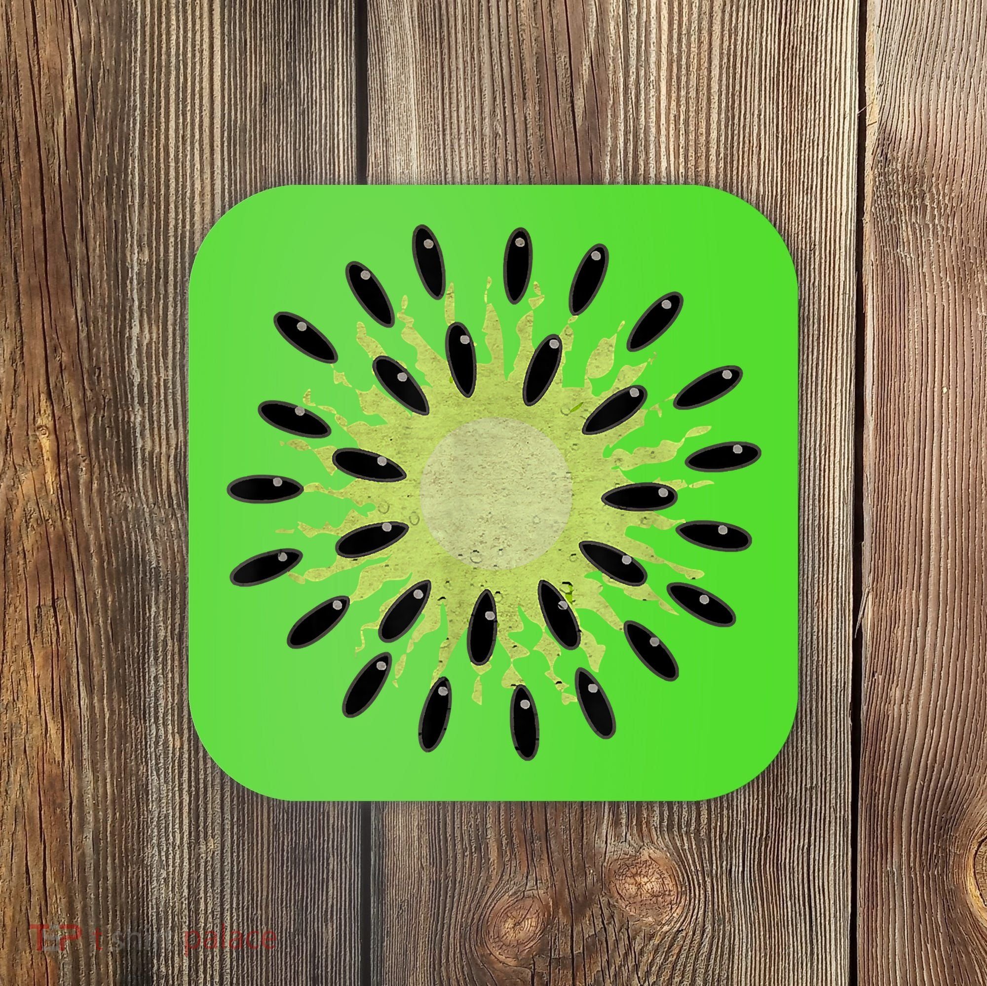 Kiwi Costume Tropical Fruit Lazy Halloween Costume Coaster