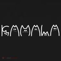 Kamala Cat Typography Alphabet Cats For Kamala Harris 2024 Sweatshirt thumb 3