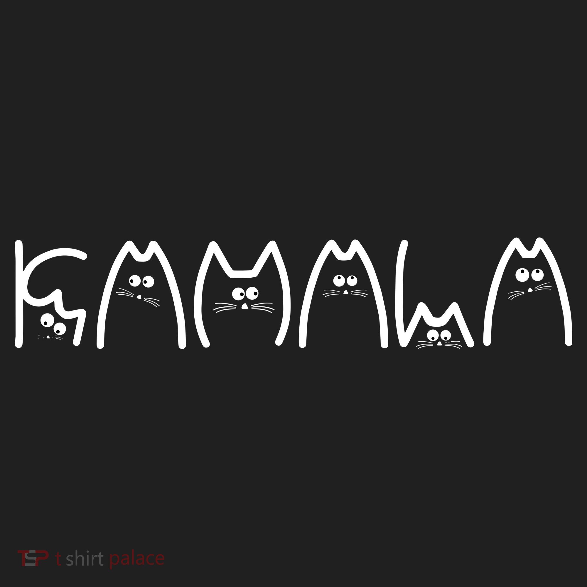 Kamala Cat Typography Alphabet Cats For Kamala Harris 2024 Tumbler