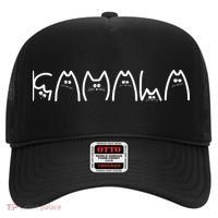 Kamala Cat Typography Alphabet Cats For Kamala Harris 2024 Hat thumb 0