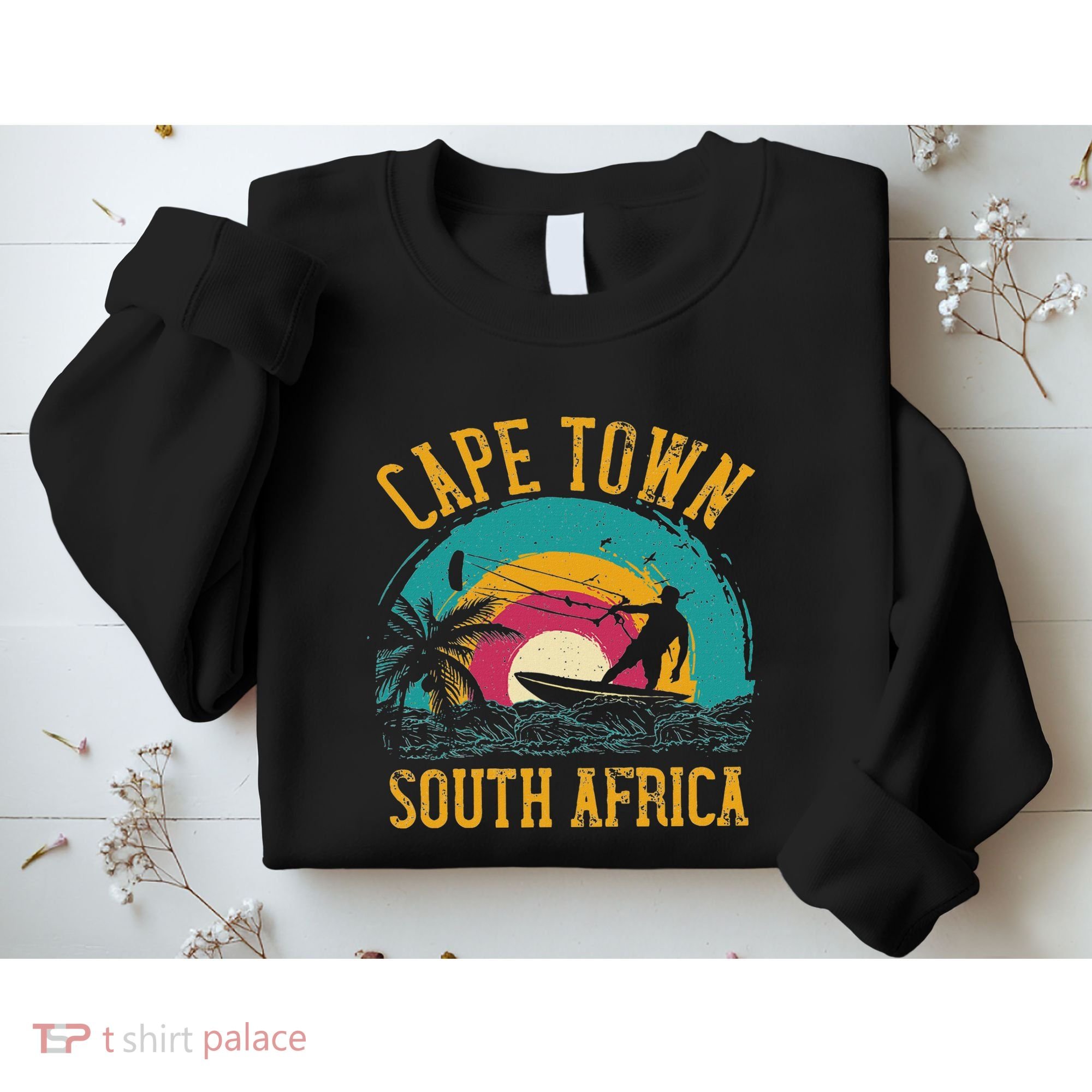 Kitesurfing Cape Town South Africa Sweatshirt