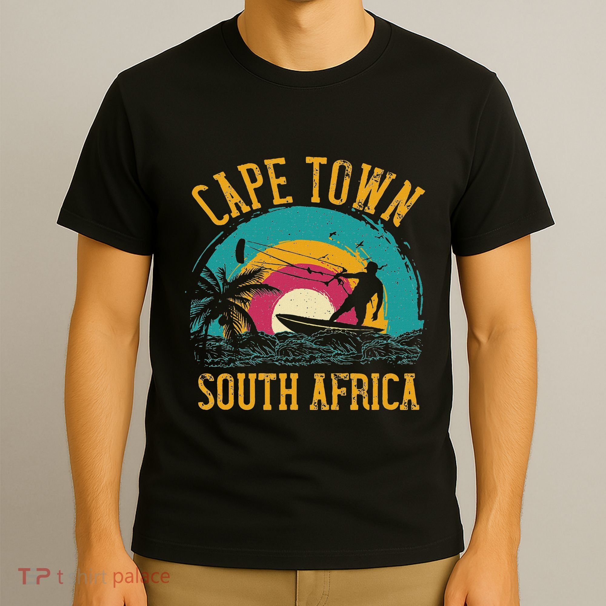 Kitesurfing Cape Town South Africa T-Shirt
