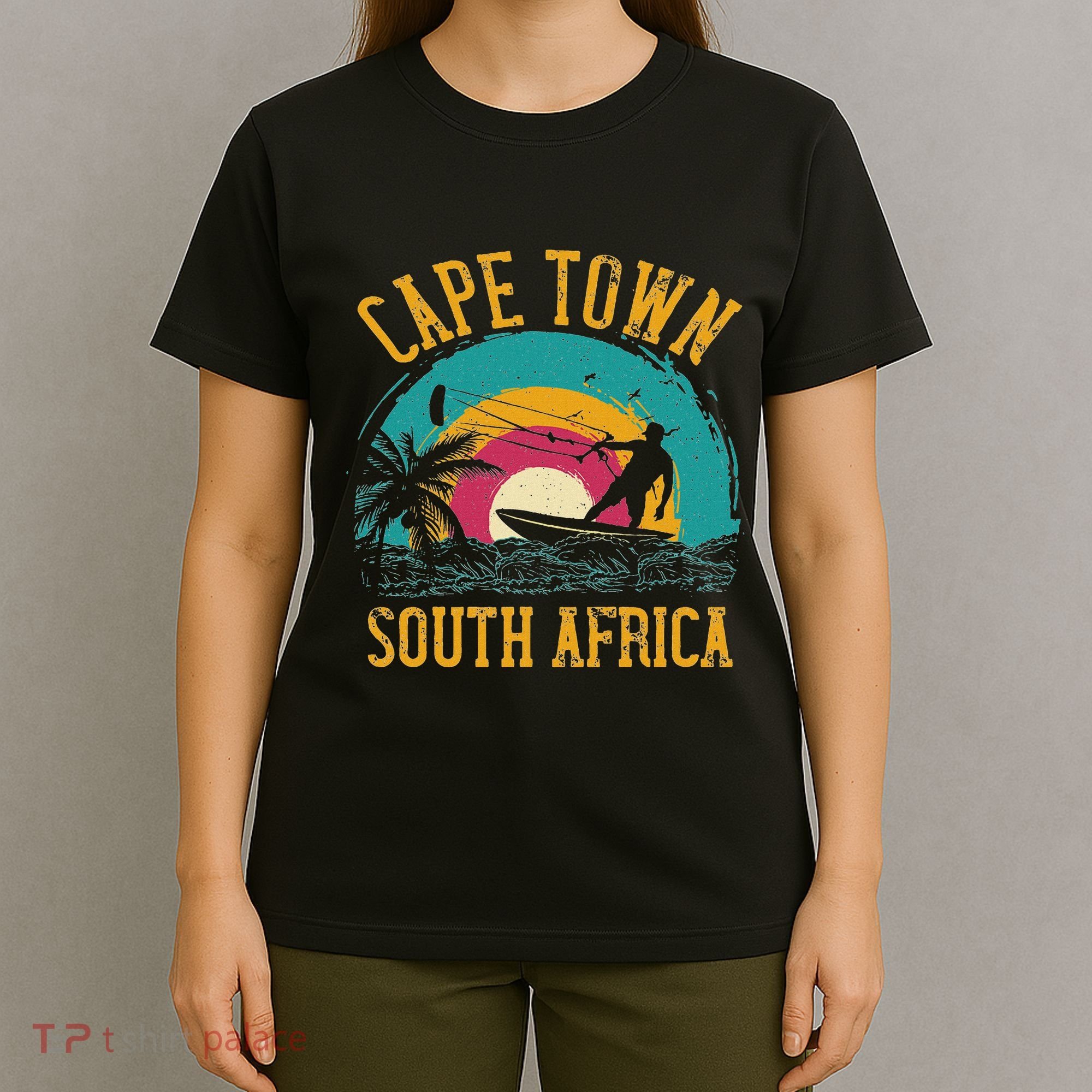 Kitesurfing Cape Town South Africa T-Shirt