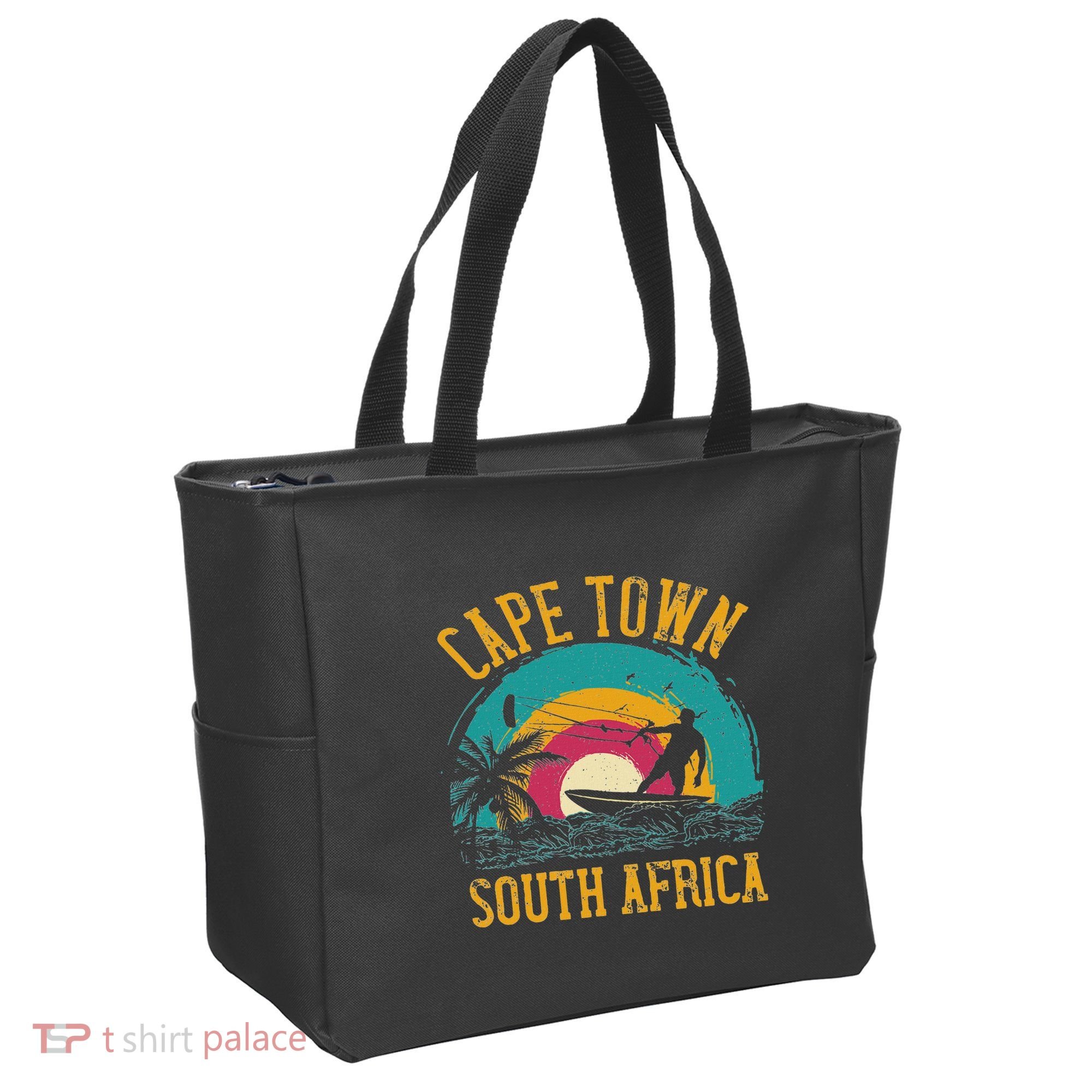 Kitesurfing Cape Town South Africa Tote Bag