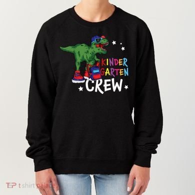 Kindergarten Crew T Rex Cute Kindergarten Great Gift Women's Sweatshirt