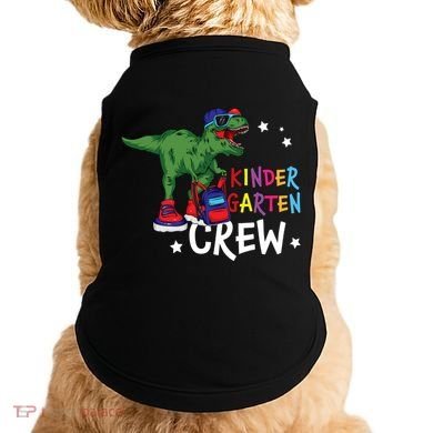 Kindergarten Crew T Rex Cute Kindergarten Great Gift Doggie Tank
