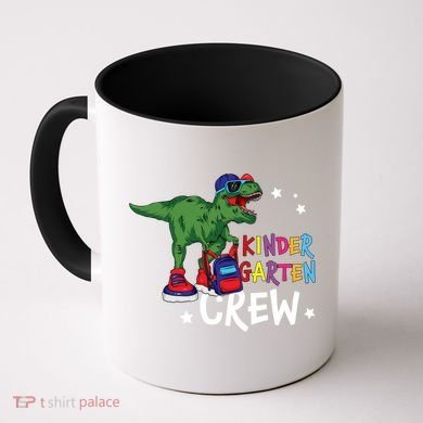 Kindergarten Crew T Rex Cute Kindergarten Great Gift Coffee Mug