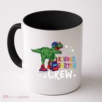 Kindergarten Crew T Rex Cute Kindergarten Great Gift Coffee Mug thumb 0