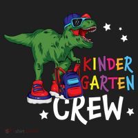 Kindergarten Crew T Rex Cute Kindergarten Great Gift Beanie thumb 2