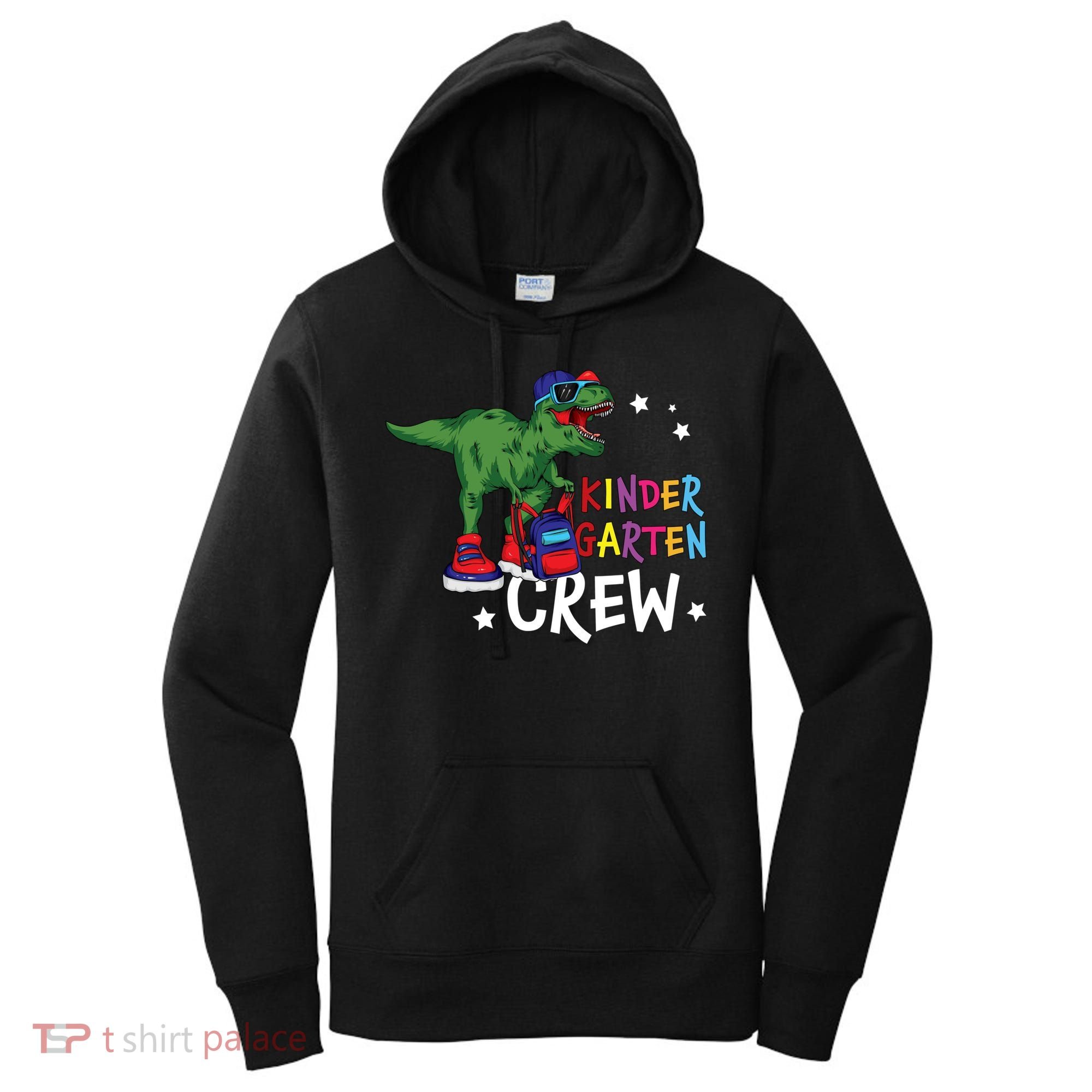 Kindergarten Crew T Rex Cute Kindergarten Great Gift Women's Hoodie