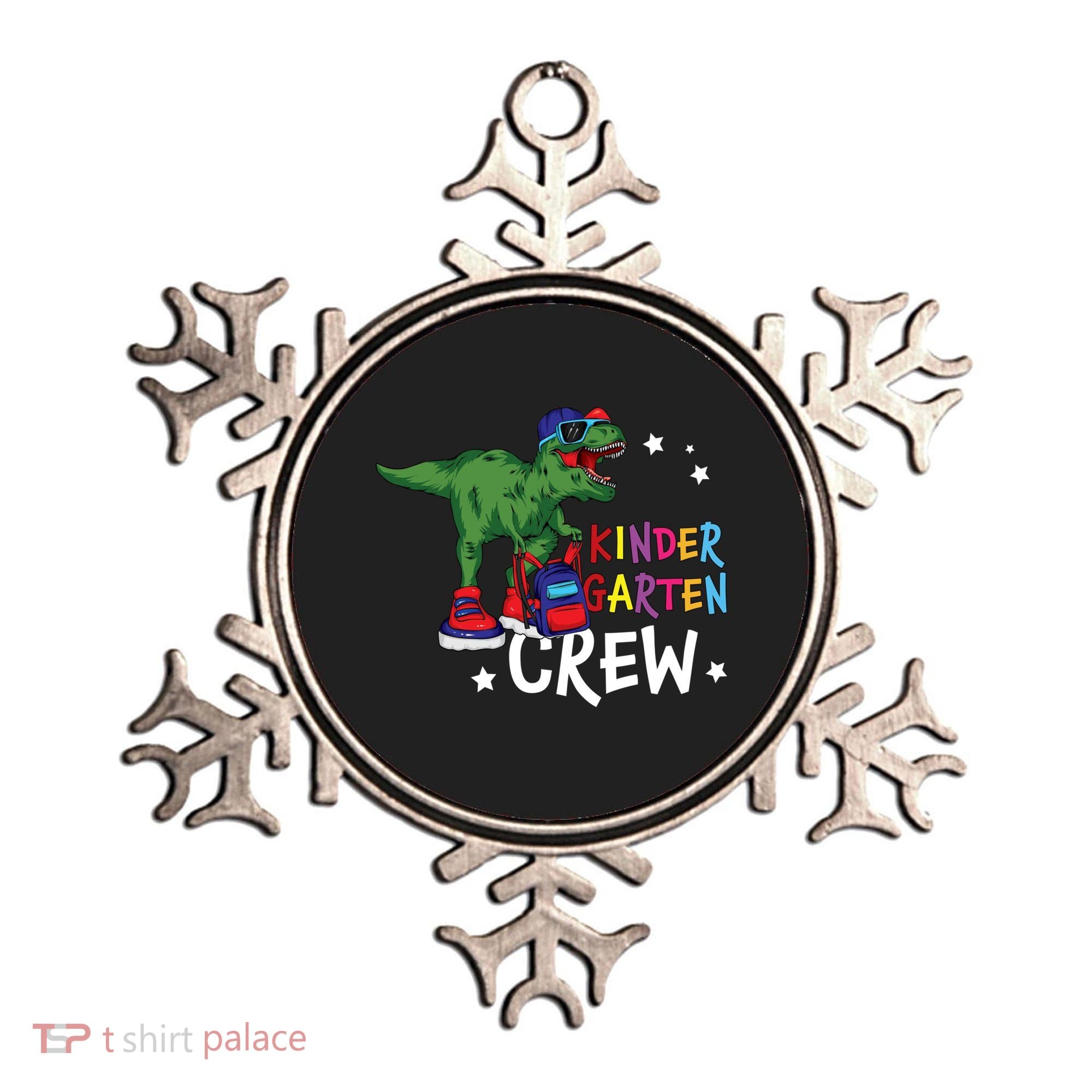 Kindergarten Crew T Rex Cute Kindergarten Great Gift Ornament