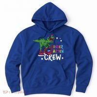 Kindergarten Crew T Rex Cute Kindergarten Great Gift Hoodie thumb 0
