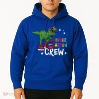 Kindergarten Crew T Rex Cute Kindergarten Great Gift Hoodie thumb 2