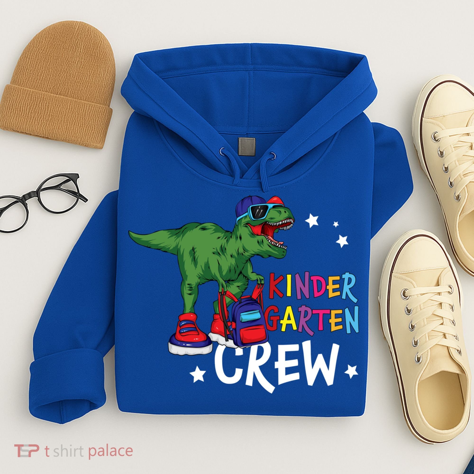 Kindergarten Crew T Rex Cute Kindergarten Great Gift Hoodie