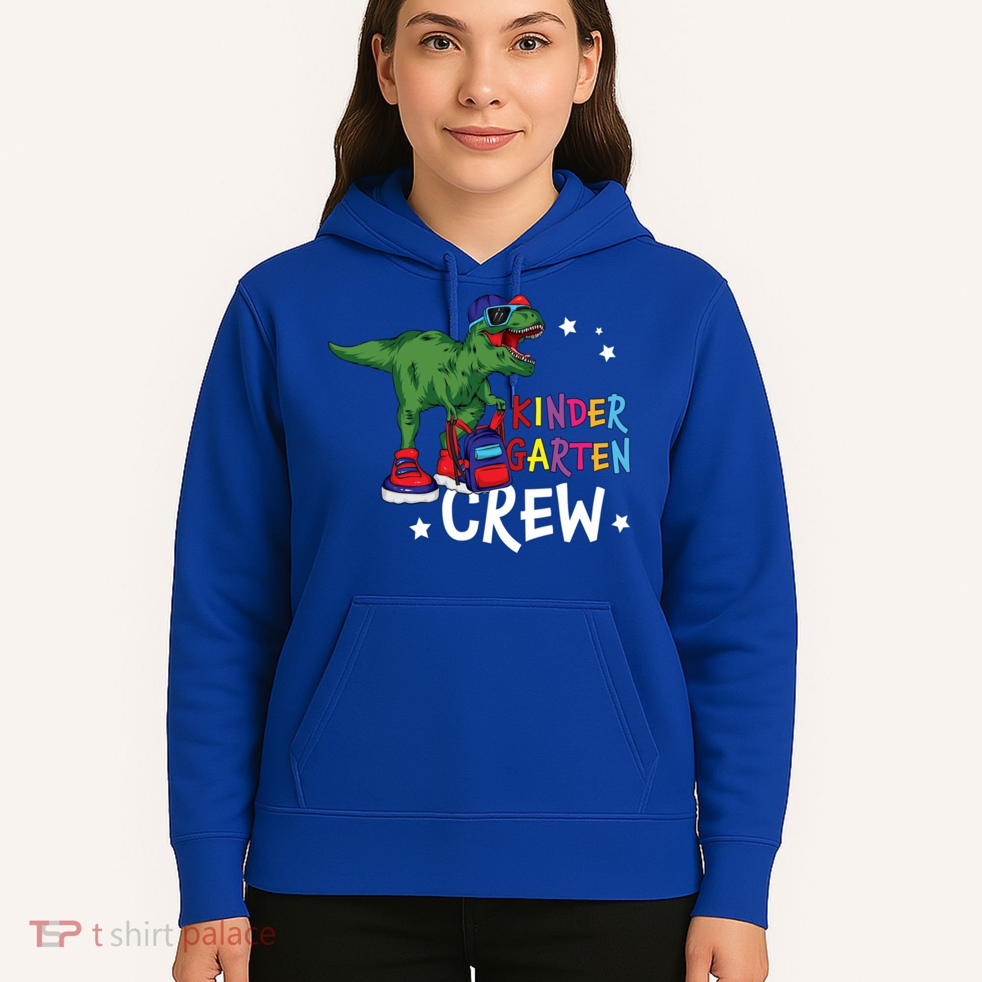 Kindergarten Crew T Rex Cute Kindergarten Great Gift Hoodie